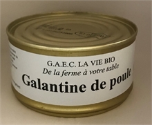 Galantine de poule bio 200